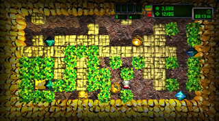 Illustration for article titled Rockford gets Super-Sized In Boulder Dash XL
